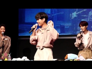 [video] 181007 신촌 팬싸인회 sinchon fansign dojoon hajoon baby shark