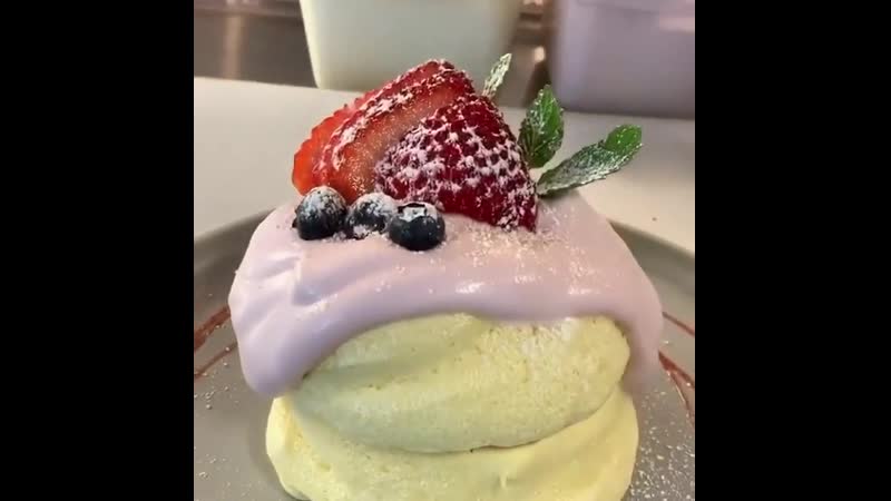 Пышные японские оладьи