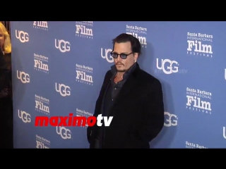 Johnny depp sbiffs maltin modern master award 2016 red carpet arrival