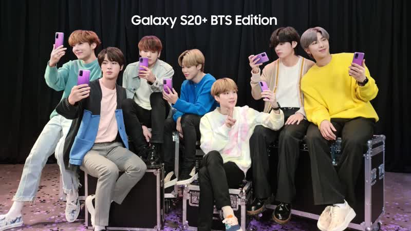 Samsung galaxy s20+ bts edition