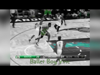 Jaylen brown poster on nikola vucevic