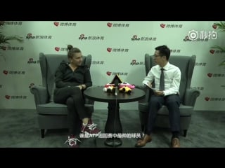 Simona halep about the most handsome player