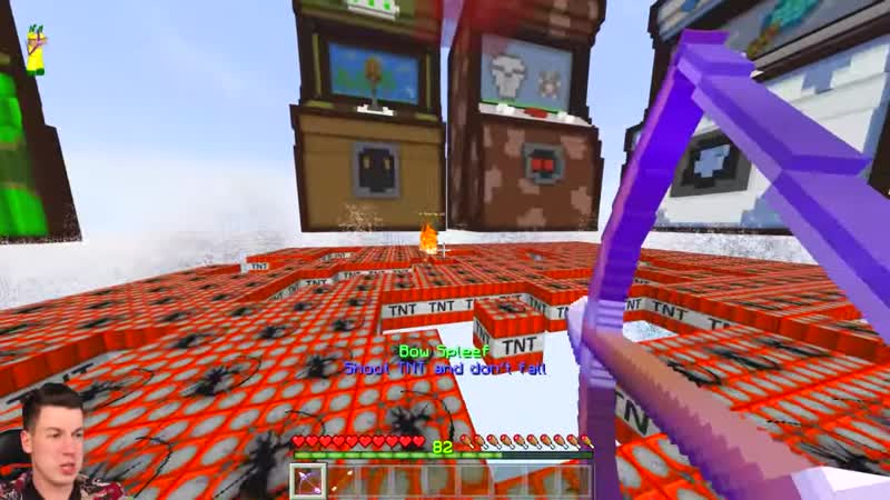 [владус мармеладус] владус против человек эндермен в майнкрафт ! троллинг в мини игры в майнкрафт пе нуб против про