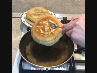 Пышки с начинкой