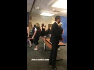 First glimpses of harry and matt at thos2