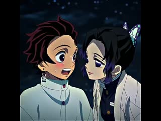 Tanjirou and shinobu 'kny'