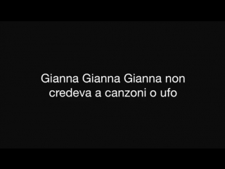 Gianna rino gaetano (testo)