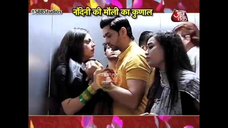Silsila badalte rishton ka what! nandini kunal stuck in a lift