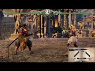 Soulcalibur vi gameplay basics 2 (mitsurugi vs sophitia)