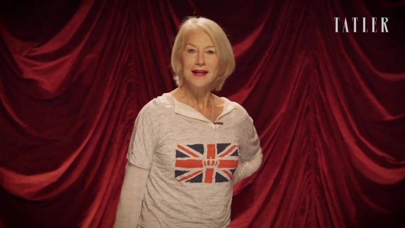 Хелен миррен щелкает кнутом