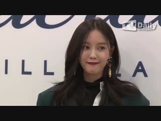 181107 hyomin ille lan jewelry boutique launching ceremony