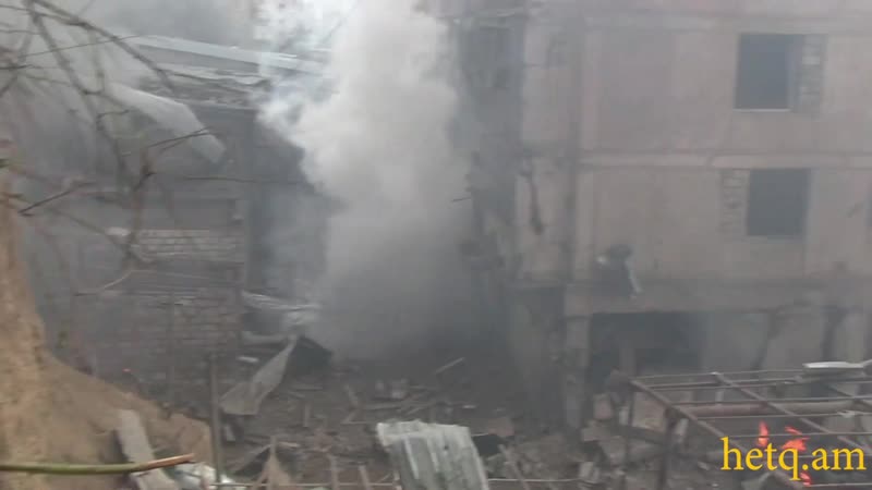 Ստեփանակերտ, 4 ը հոկտեմբերի, հրետակոծությունից հետո