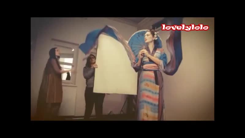 Bergüzar korel mediacat photoshoot backstage