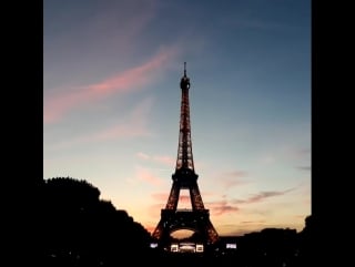 #paris #eiffeltower #shining #evening #14juillet # париж 15 07 2017