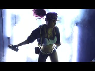 K⁄da akali backstage (by ichios cosplay)