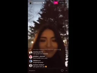 Melisa asli pamuk reads comments miss turkey instalive