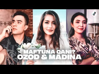 Maftuna qani? ozod & madina 😂🔥 er xotin prikol videolar oʻzbekcha vaynlar toʻplami | @tiktopuz