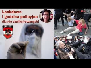 Pilne! lockdown i godzina policyjna w austrii dla nie zaeliksirowanych! czy to samo czeka niemcy