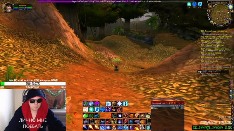 Пламегор гильдия "винтер чилл" качаю твинка для сплитрейда