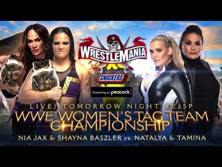 Shayna baszler and nia jax vs natalya and tamina