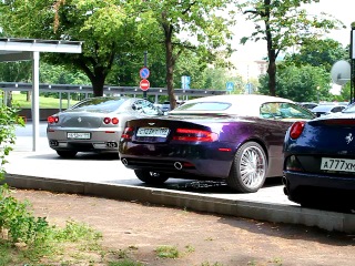 Aston martin db9 volante/ ferrari 612/599/california/ bugatti veyron