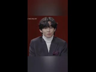 Taehyung likes hoseok's part in ugh (200221 vlive)