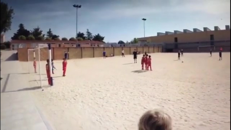 Сын форварда «реала» криштиану роналду всадил со штрафного сочнее папки