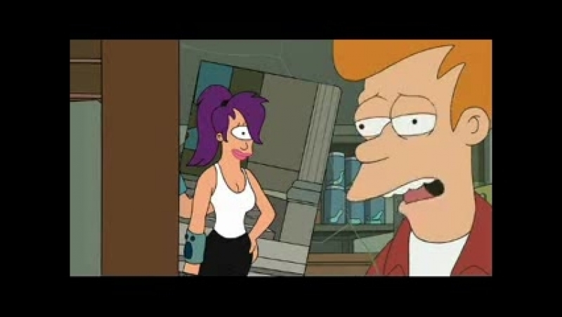 Futurama bender's big score fry and leela
