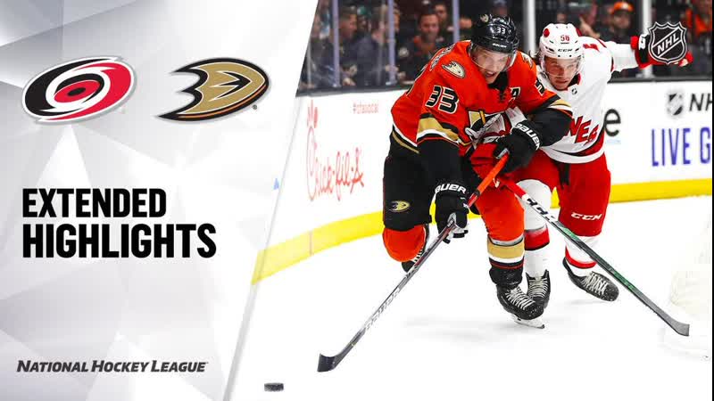 Carolina hurricanes vs anaheim ducks oct 18, 2019 highlights hd