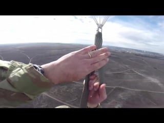 82nd airborne division pov gopro helmet cam while exiting a c 17 globemaster iii