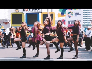 [kpop dance in public ] produce48 (프로듀스48) ♬rumor dance cover from indonesia