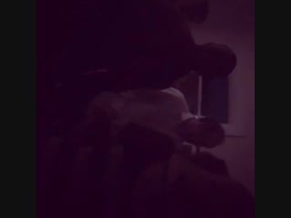 @francescajoroot super dim, sideways shot video of the best gift anyone could give a roomful of people spontaneously doing the