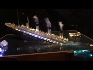 Rms titanic model diorama 1 700