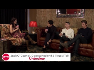 Jack oconnell, garrett hedlund miyavi chat unbroken