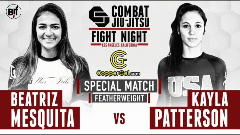 Beatriz mesquita vs kayla patterson combat jiu jitsu