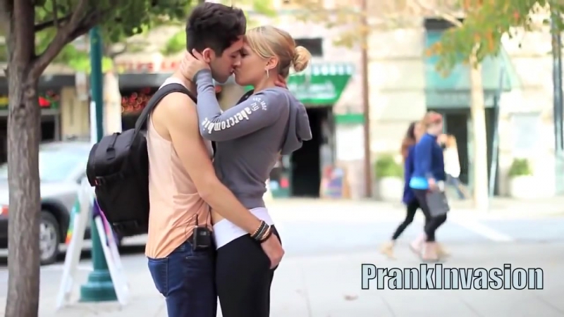 Prankinvasion s (kissing prank) trick question! | хитрый вопрос