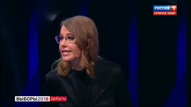 Скандал у соловьёва! жириновский мокрый, а собчак бл! дебаты 2018 на россии 1 (2