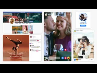 Social media posts