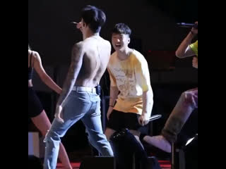 Jay park, woodie gochild and haon twerk to the mommae