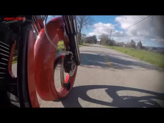 Awesome wheelchair and custom built sidecar paraplegic harley rider