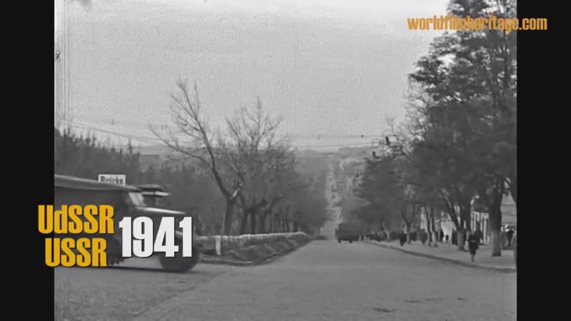 Днепропетровск, 1941 год редкая немецкая кинохроника