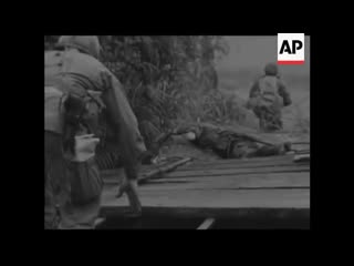 Us soldiers hit by vietcong booby trap