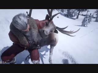 Donner wasn’t pulling his weight this year so sadly we had to put him christmas eve everyone red dead redemption 2