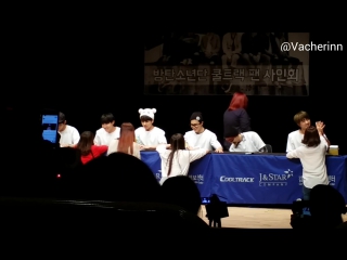 `fancam` 150524 | bangtan @ apgujeong fansign