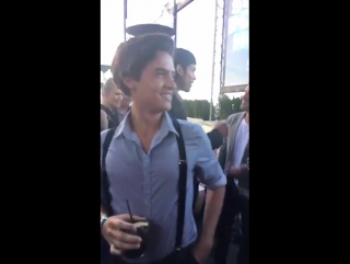 Джаред разговаривает с райли смитом | sdcc 2016