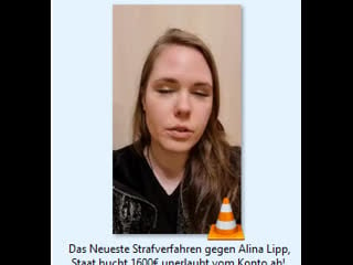 Das neueste strafverfahren gegen alina lipp, staat bucht 1600€ unerlaubt vom konto ab!