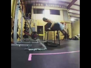 Cool little diy reverse hyper probably takes a bit to setup, but i like the ingenuity and yes, its probably not the safest