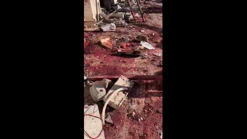 فيديو لآثار وأضرار الصاروخ الذي استهدف قوات الجيش الوطني في مارب مارب