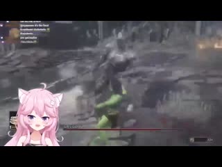 [kamitsurugi] nyanners streaming while being "ηigη" is funny