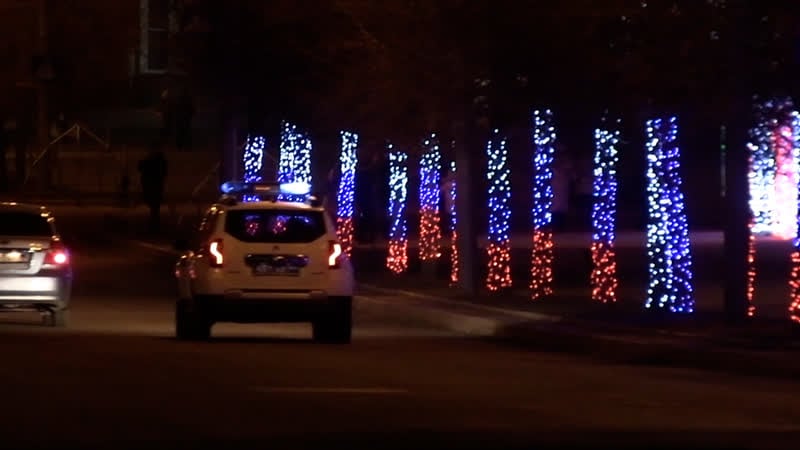 Сотрудники полиции обеспечили охрану общественного порядка в новогоднюю ночь